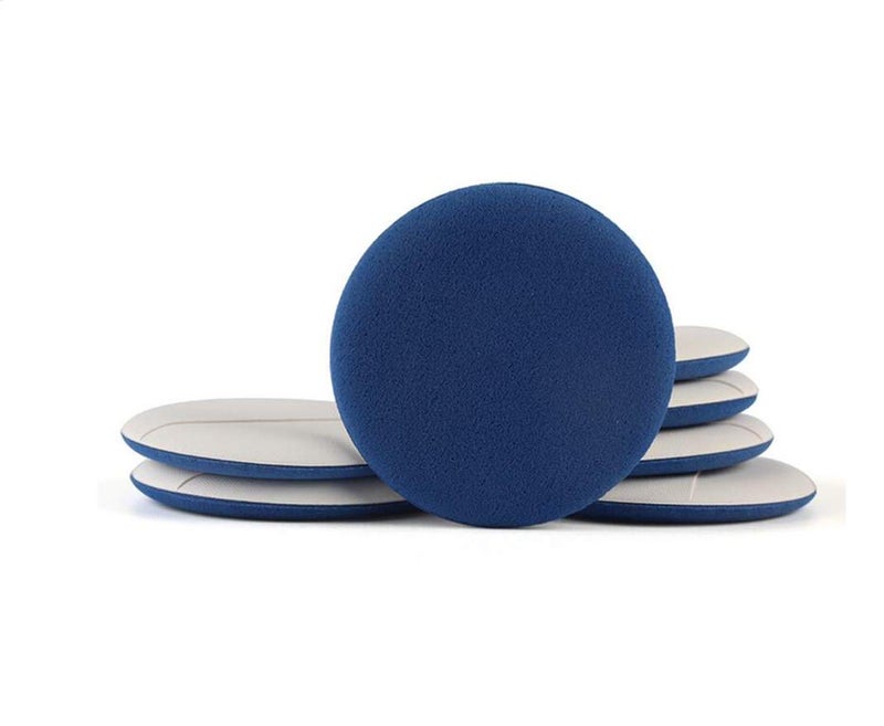 UPSTORE 1Box(7PCS) Wet and Dry Dual-Use Air Cushion BB CC Cream Sponge Puff Foundation Makeup Blender Blending Beauty Sponge Flawless for Liquid Creams and Powders with a Storage Case (Blue) - Image 3